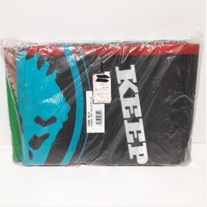 Vintage JURASSIC PARK Twin DUVET Cover Dinosaurs 1992 Blanket Reversible NEW NOS